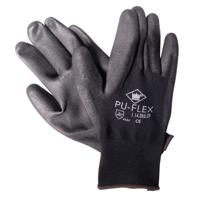Handschoenen Pu-Flex zwart maat 10 (XL) 6172310