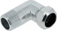 Bonfix Staalverzinkte knelfittingen - Kniekoppeling 108 - buitendraad x knel - 3/4” x 22mm