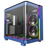 MONTECH KING 95 PRO Tempered Glass ARGB Midi-tower PC-behuizing Blauw