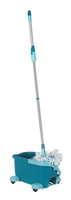 LEIFHEIT Clean Twist Mop Ergo mobile dweilsysteem & -emmer Enkel reservoir Blauw