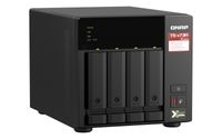 QNAP TS-473A NAS Tower Ethernet LAN Zwart V1500B - thumbnail