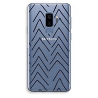 Marrakech Arrows: Samsung Galaxy S9 Plus Transparant Hoesje