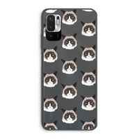 It's a Purrr Case: Xiaomi Redmi Note 10 5G Transparant Hoesje