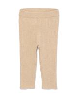 HEMA Baby legging rib gebreid zand (zand)