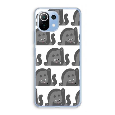 Cats: Xiaomi Mi 11 Lite Transparant Hoesje