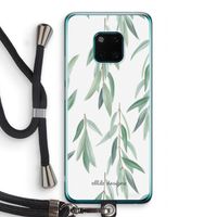 Branch up your life: Huawei Mate 20 Pro Transparant Hoesje met koord