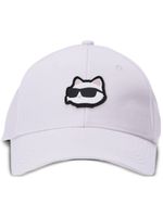 Karl Lagerfeld casquette à motif K/Ikonik 2.0 Choupette - Blanc - thumbnail