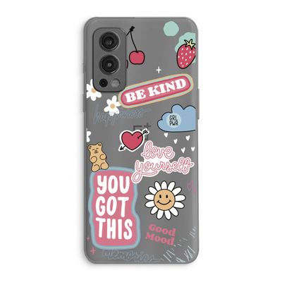 Positivity: OnePlus Nord 2 5G Transparant Hoesje