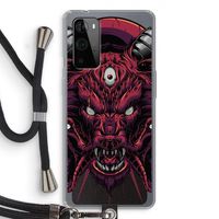 Hell Hound and Serpents: OnePlus 9 Pro Transparant Hoesje met koord