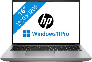 HP ZBook Fury 16 G10 Mobiel werkstation 40,6 cm (16") WQUXGA Intel® Core™ i9 i9-13950HX 32 GB DDR5-SDRAM 1 TB SSD NVIDIA RTX 4000 Ada Wi-Fi 6E (802.11ax) Windows 11 Pro Grijs