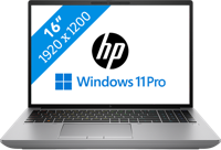 HP ZBook Fury 16 G10 Mobiel werkstation 40,6 cm (16") WQUXGA Intel® Core™ i9 i9-13950HX 32 GB DDR5-SDRAM 1 TB SSD NVIDIA RTX 4000 Ada Wi-Fi 6E (802.11ax) Windows 11 Pro Grijs - thumbnail