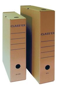 Class&apos;ex archiefdoos, voor ft folio, binnenformaat: 36,5 x 25,1 cm