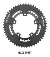 Praxis Kettingblad Buzz Sport 110BCD 52/36t zwart - thumbnail