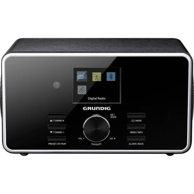 Grundig DTR 4500 Radio DAB+, DAB DAB+, Bluetooth, WiFi Zwart