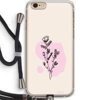 Roses are red: iPhone 6 PLUS / 6S PLUS Transparant Hoesje met koord