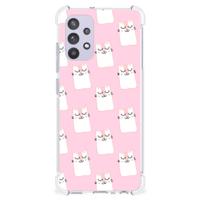 Samsung Galaxy A32 4G | A32 5G Enterprise Editie Case Anti-shock Sleeping Cats