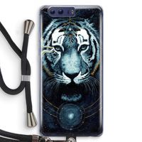Darkness Tiger: Honor 9 Transparant Hoesje met koord