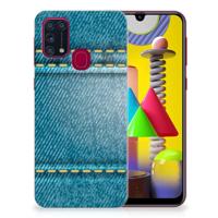 Samsung Galaxy M31 | Sillicone Back Cover | Jeans