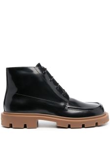 Maison Margiela bottines Ivy en cuir verni - Noir