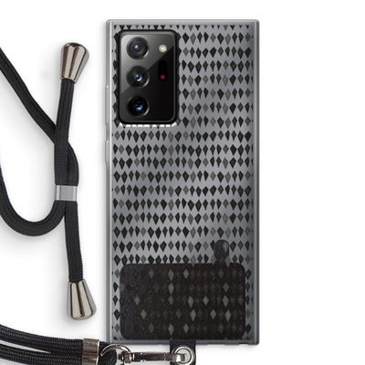 Crazy shapes: Samsung Galaxy Note 20 Ultra / Note 20 Ultra 5G Transparant Hoesje met koord