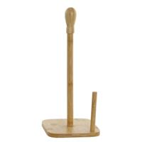 Items Keukenrol houder - bamboe hout - 15 x 34 cm - papier rollen dispenser Items Keukenrol houder - bamboe hout - 15 x 34 cm - papier rollen dispenser