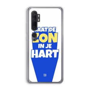 Laat de zon in je hart: Xiaomi Mi Note 10 Pro Transparant Hoesje