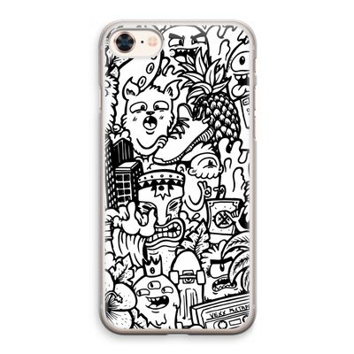 Vexx Mixtape #2: iPhone 8 Transparant Hoesje
