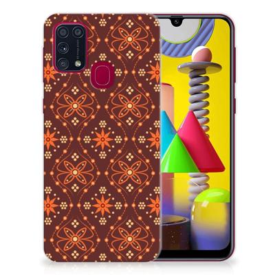 Samsung Galaxy M31 | TPU bumper | Batik Brown