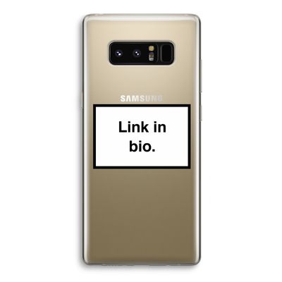 Link in bio: Samsung Galaxy Note 8 Transparant Hoesje