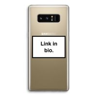 Link in bio: Samsung Galaxy Note 8 Transparant Hoesje