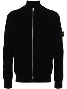 Stone Island cardigan à col v - Noir