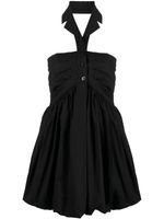 Philosophy Di Lorenzo Serafini robe-chemise courte sans manches - Noir - thumbnail