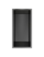 Hotbath &MORE Inbouwnis 30x15x10cm Geborsteld Gunmetal PVD