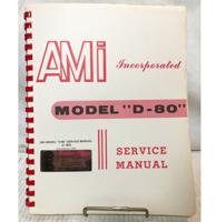 Service Manual - Ami Jukebox Model D-80