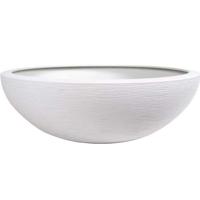 EDA Graphit wastafelpot Ø59cm - Inhoud 39L - Wit gekalkt