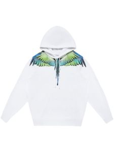 Marcelo Burlon County of Milan hoodie Icon Wings en coton - Blanc