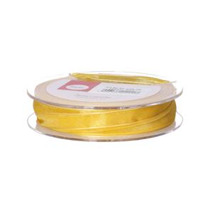 Decoratie organza sierlint - 1x - goud - 1,5 cm/15 mm x 10 meter - Cadeaulint