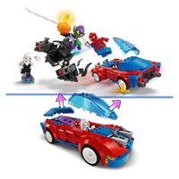 LEGO super heroes 76279 spider-man racewagen en venom green goblin