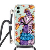 Loot Burger: iPhone 11 Transparant Hoesje met koord