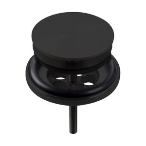 Clou Mini Wash Me plug met afdekkap niet afsluitbaar Zwart mat CL/06.51022.21