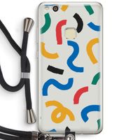 Illustratieve pop 2: Huawei Ascend P10 Lite Transparant Hoesje met koord