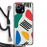 Illustratieve pop 1: Xiaomi Mi 11 Transparant Hoesje met koord
