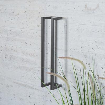 Gastenhanddoekrek BWS Industrieel 60x12.5x12.5 cm Gunmetal Aquasplash