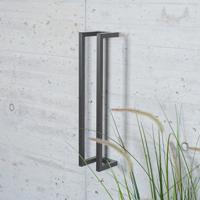 Gastenhanddoekrek BWS Industrieel 60x12.5x12.5 cm Gunmetal Aquasplash