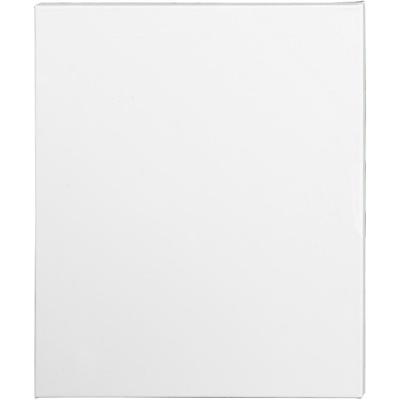 Creativ Company Canvas, d: 1.6 cm, afm 50x60 cm, 360 gr, wit, 5 stuk/ 1 doos