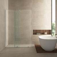 Wiesbaden Rolso Inloopdouche Verlengstuk Helder Glas 100x200cm