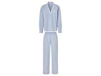 esmara Dames pyjama (Blauw/wit, S (36/38))