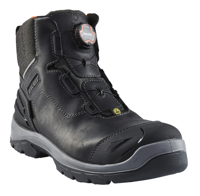 Blåkläder Veiligheidsschoen 2455 S3 Hoog BOA | Zwart/Oranje | Maat 43 - 00.183.009.43