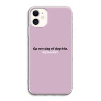 gij beslist: iPhone 11 Transparant Hoesje