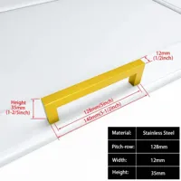 Zwart Vierkant Meubelhandvat - Aluminiumlegering | Verschillende Maten | Inclusief Schroeven Zwart Vierkant Meubelhandvat - Aluminiumlegering | Verschillende Maten | Inclusief Schroeven